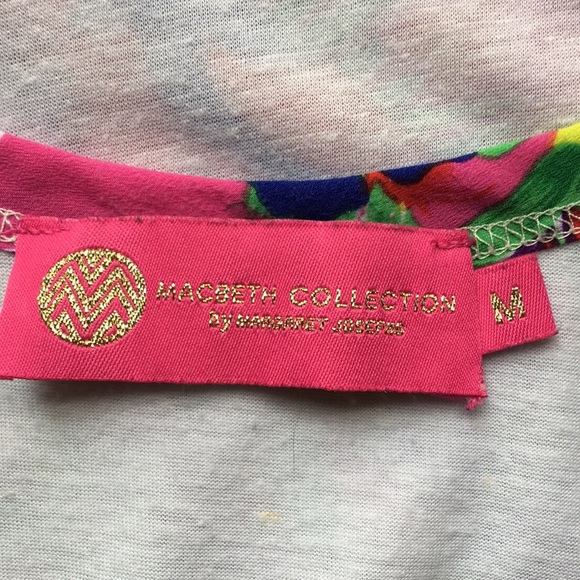 MACBETH COLLECTION Floral Top size M - Picture 5 of 8